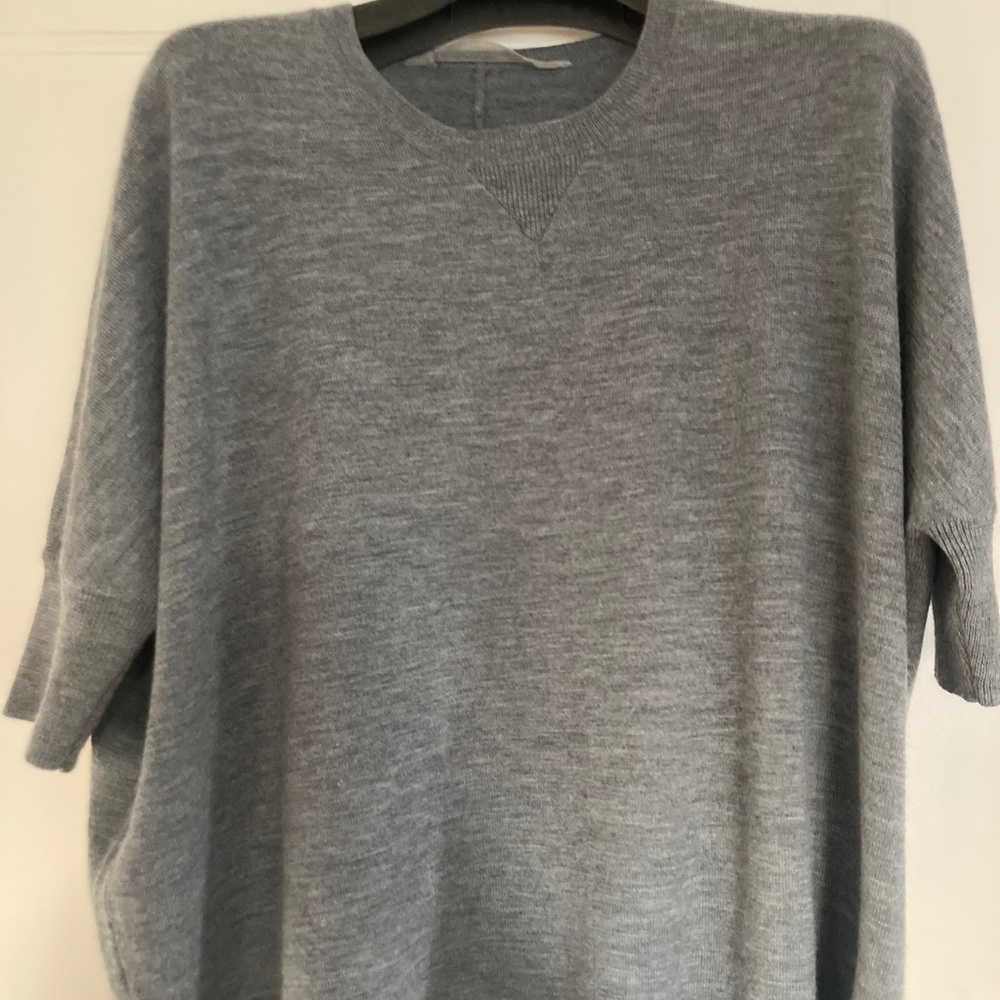 Reed Krakoff grey merino wool sweater, size M